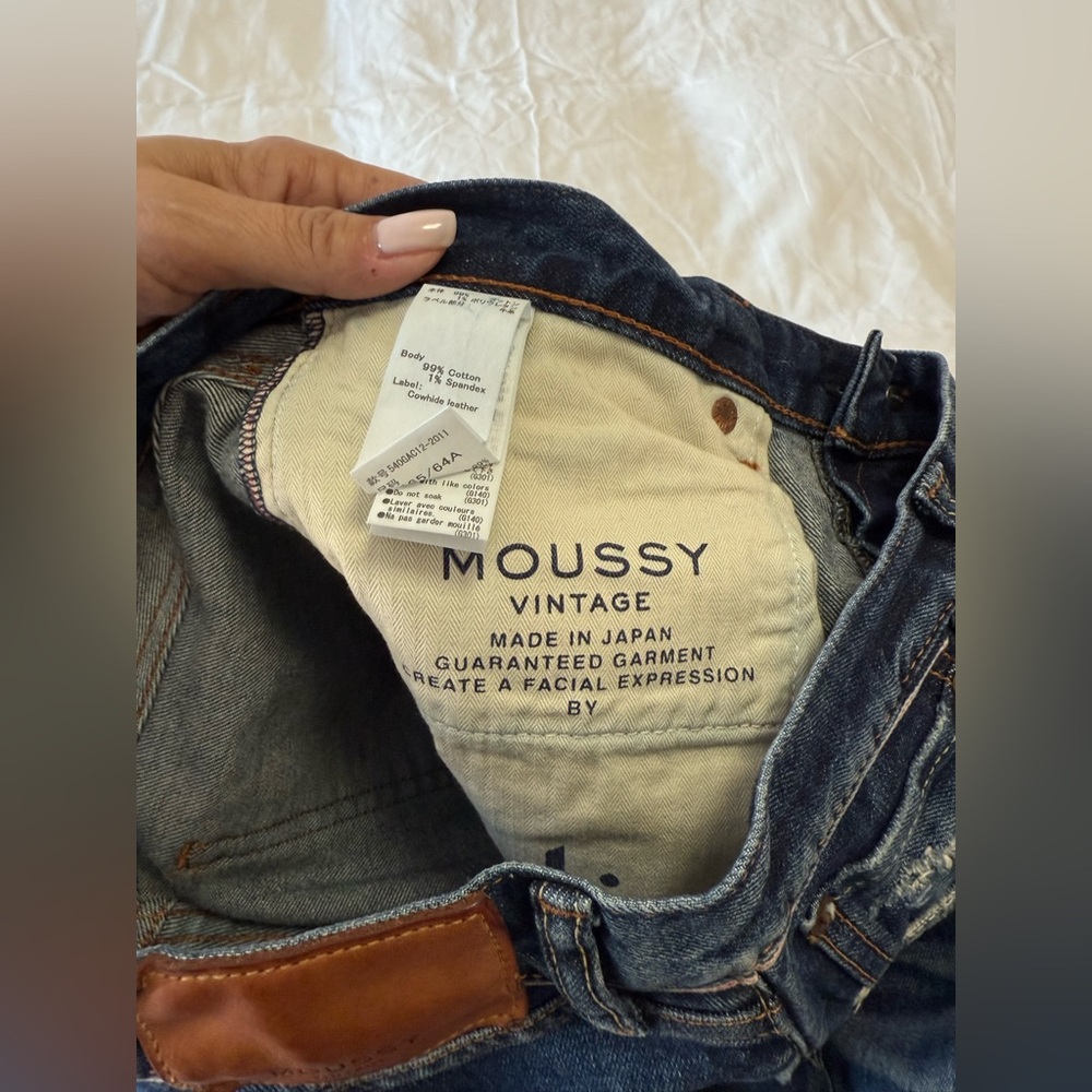 Moussy | Women’s SZ 27 | Vintage Medium Wash Mid Rise Jeans | Slim Fit - Picture 3 of 10